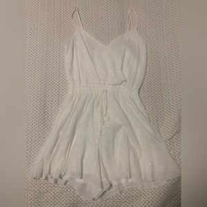 White trixxi summer romper